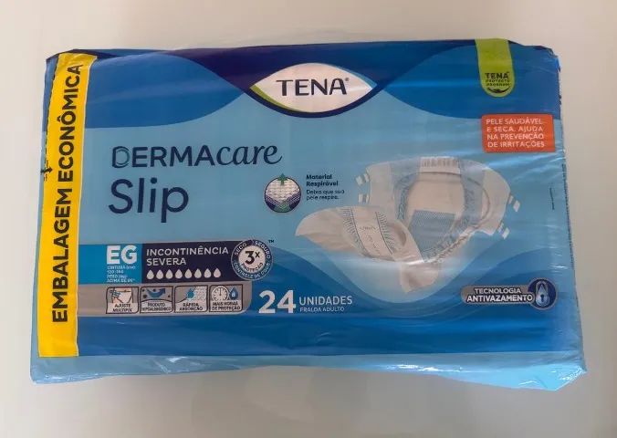 Fralda Geriátrica TENA Dermacare Slip EG - 24 Unidades  - Foto 2