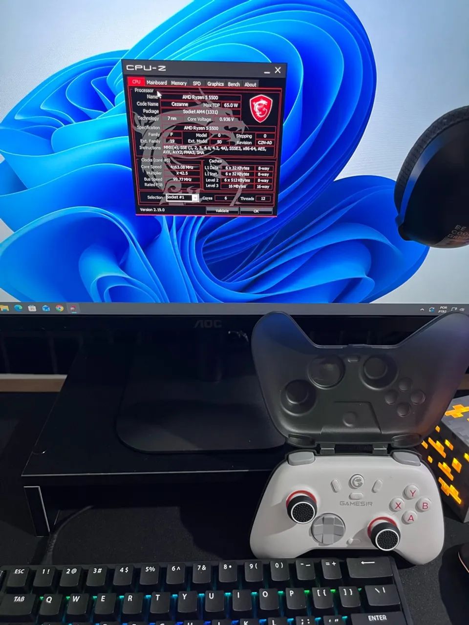Setup Gamer Completo Ryzen 5 5500 - Foto 4