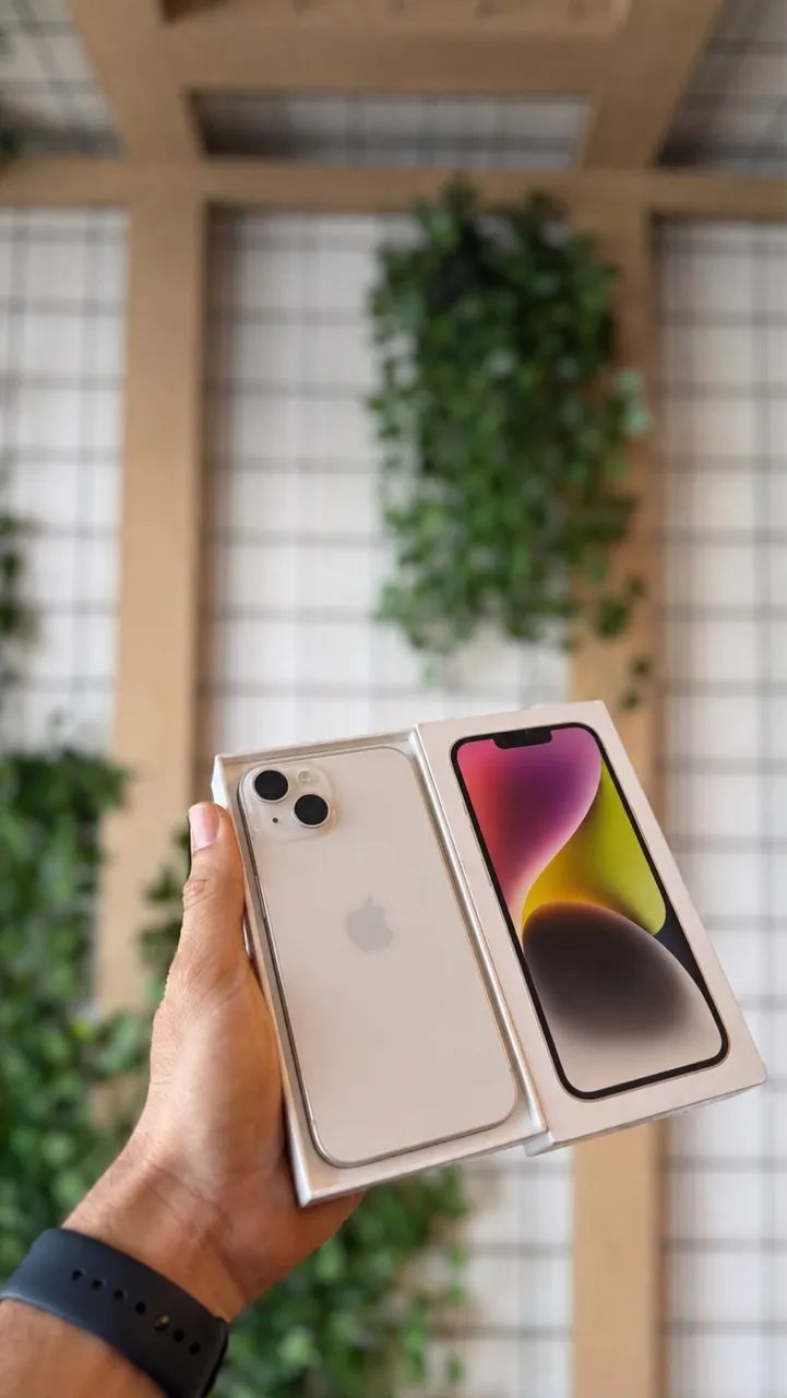 IPhone 14 Branco | 128 GB | impecável 