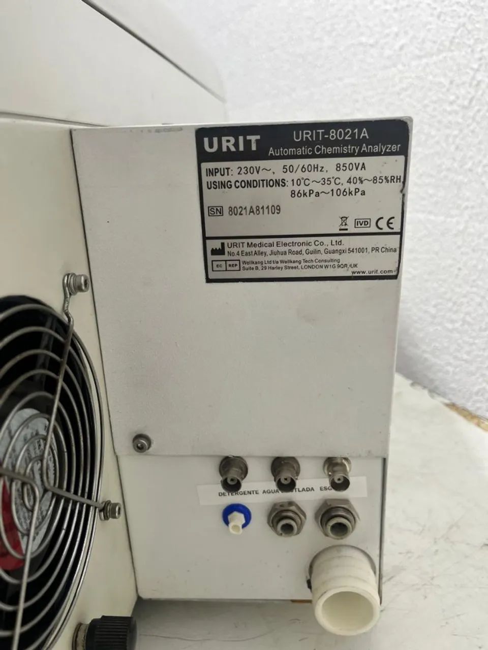 Analisador Bioquímico Automático URIT 8021A - REVISADO E COM GARANTIA - Foto 4