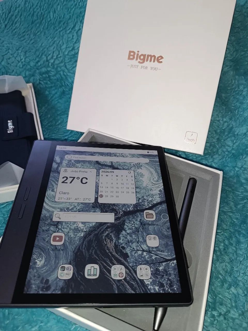 Bigme B7 Color 8gb ram e 128 gb rom Oferta imperdível  - Foto 2