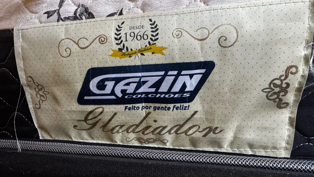 Colchão Gazin Casal + Box - Foto 4