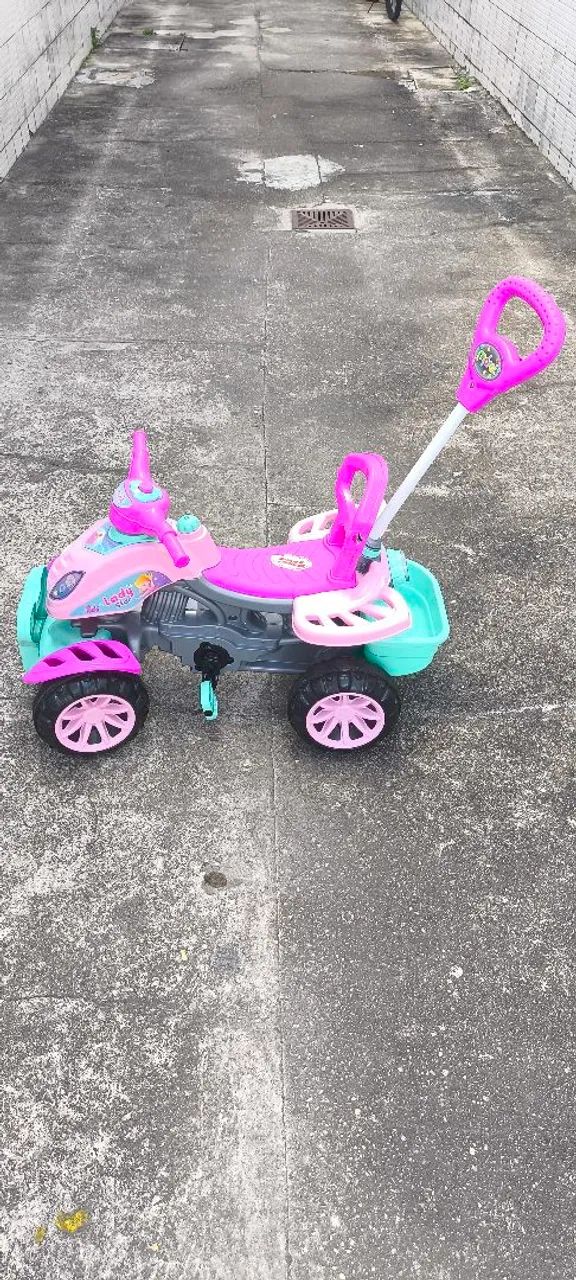Quadriciclo infantil Rosa 
