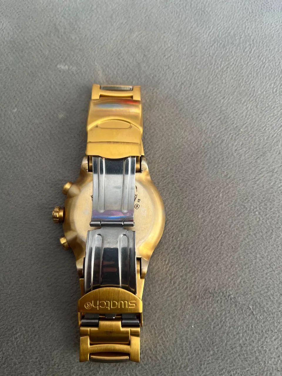 Relógio swatch cara preta  - Foto 4