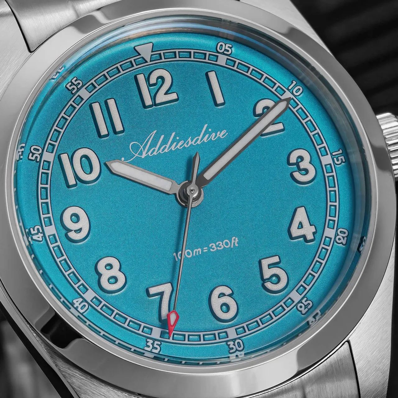 Relógio Addiesdive AD-2521 Azul celeste  - Foto 5