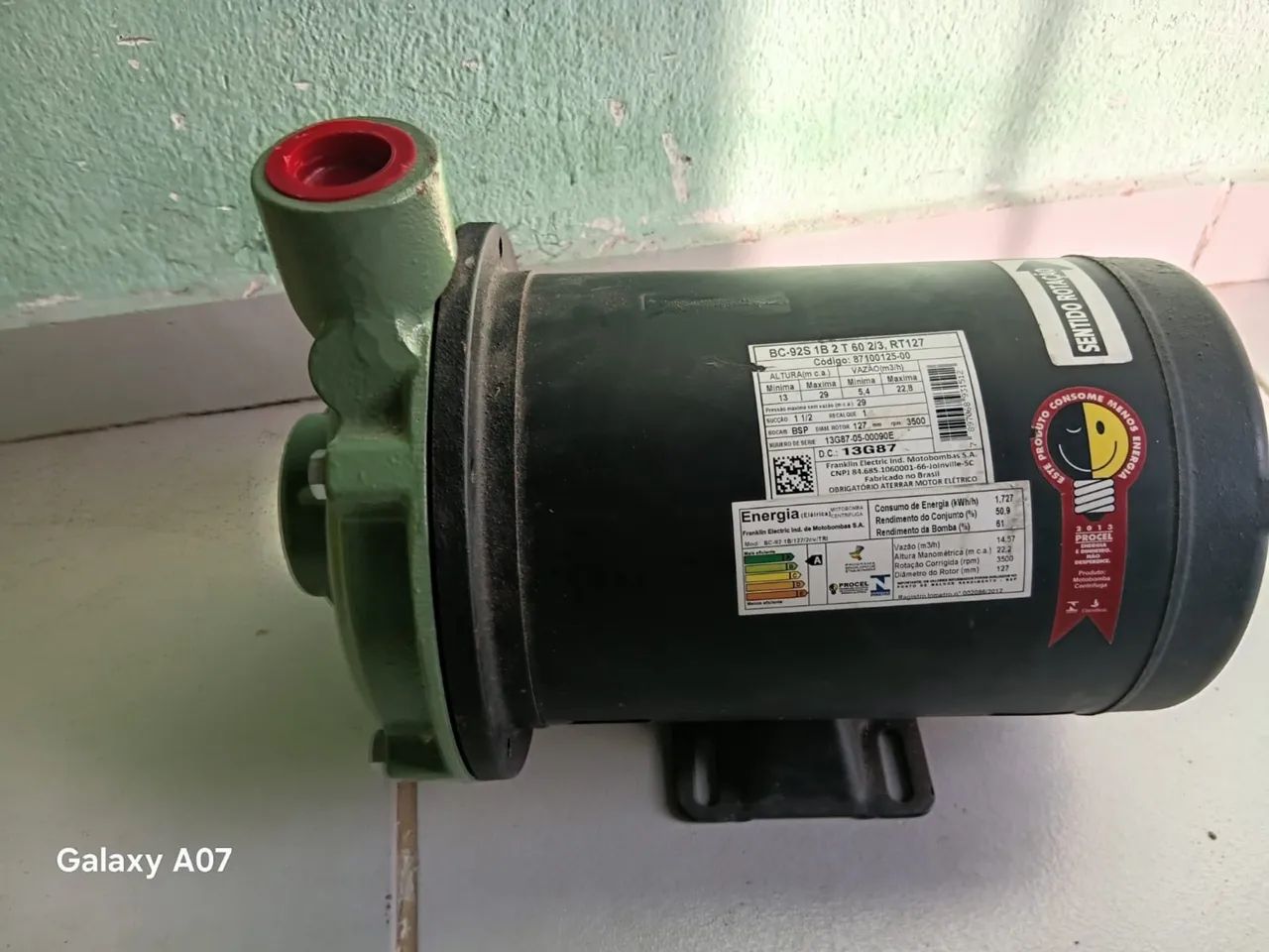 Vendo bomba centrifuga Schneider  - Foto 3