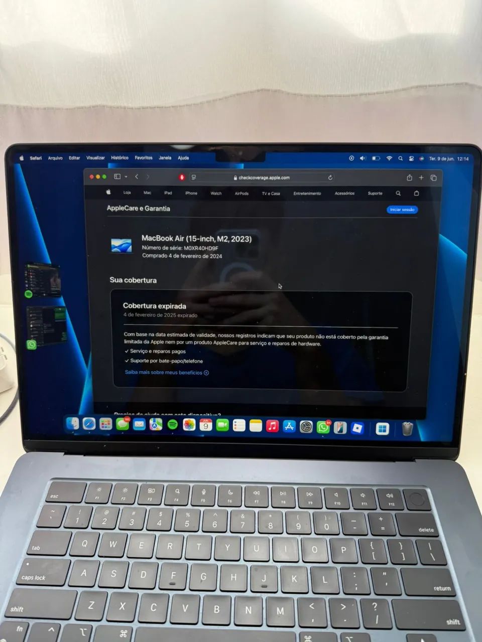 MacBook Air m2 8gb 256gb 15 polegadas - Foto 4