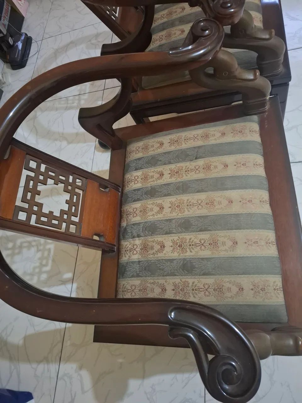 Vadeira de madeira maciça  - Foto 4