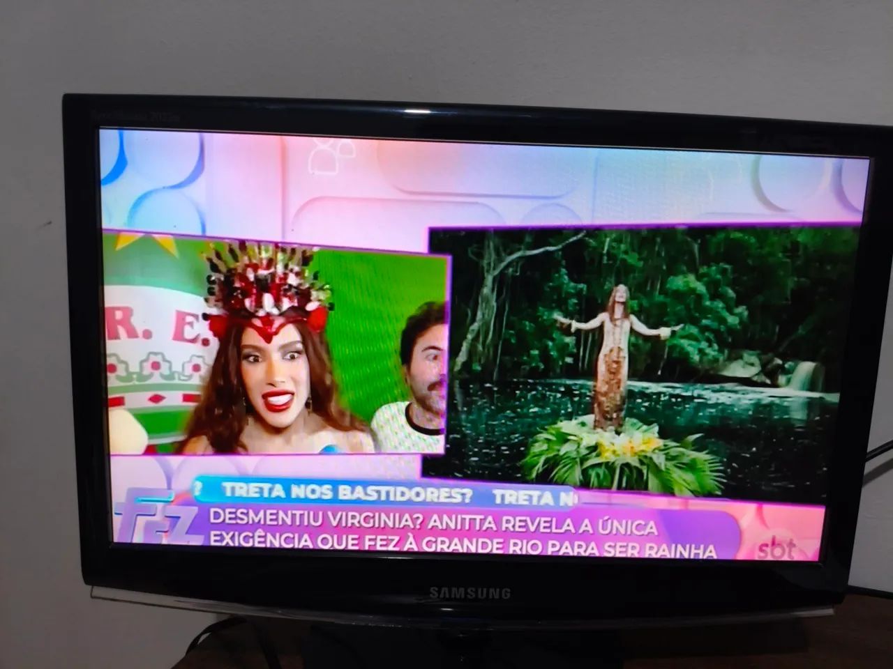 Vendo tv 20 polegadas com conversor digital porém a tv não tem controle mas funciona  - Foto 2