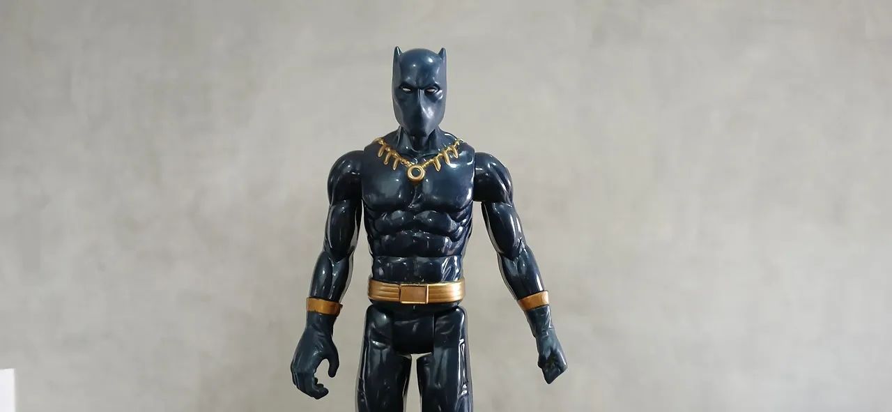Boneco Pantera Negra 30cm - boneco raridade - Foto 5