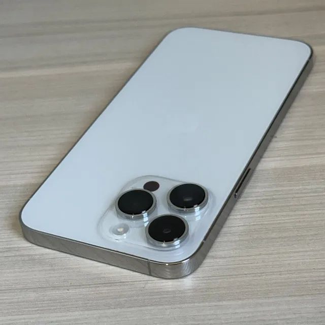 Iphone 14 PRO MAX 256gb Silver Perfeito Original Caixa Completa