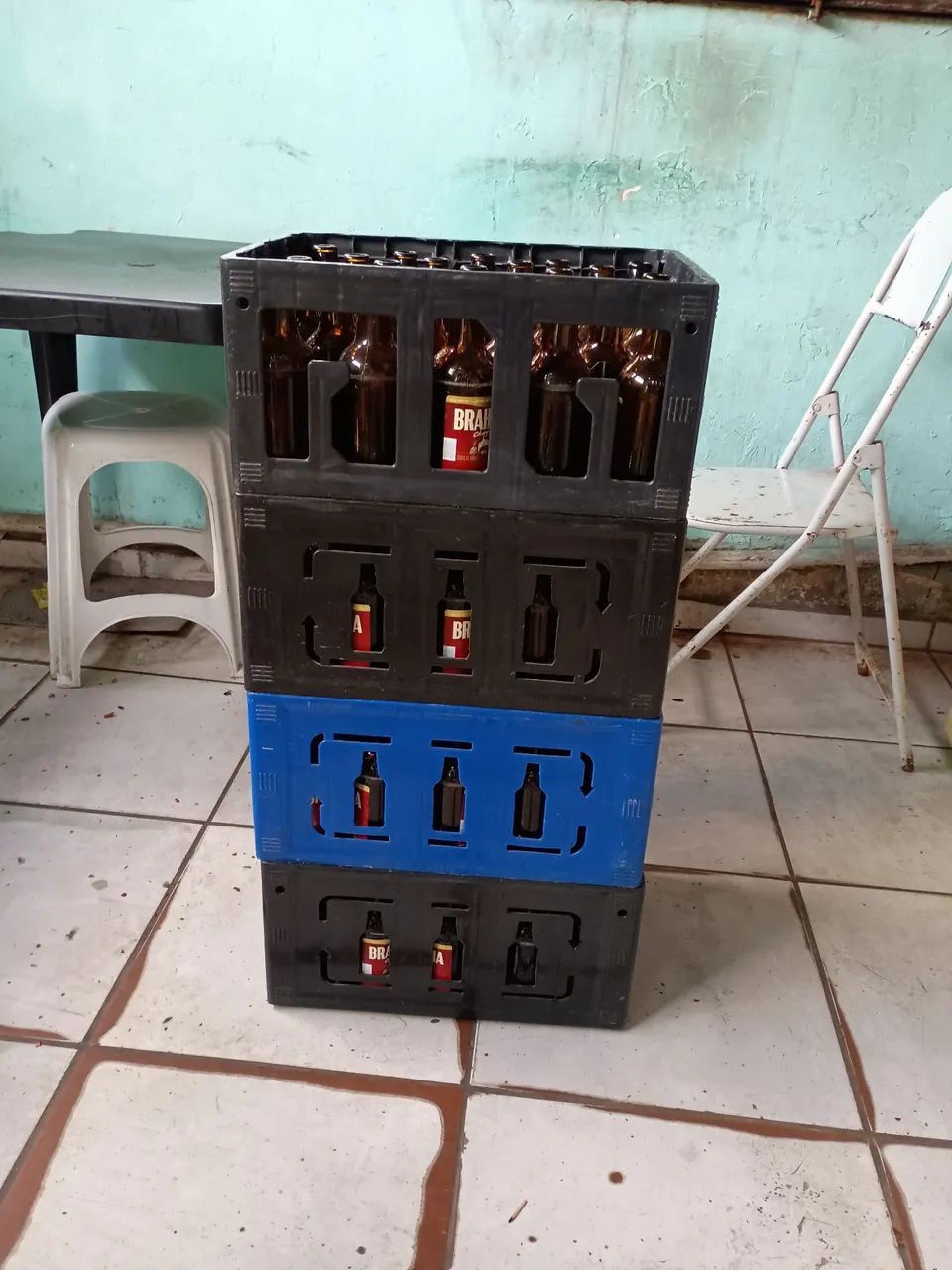 Caixas litrinho AmBev 