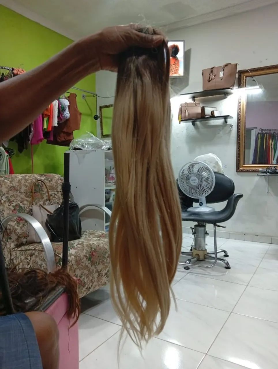 CABELO LOIRO - 55CM  - Foto 3