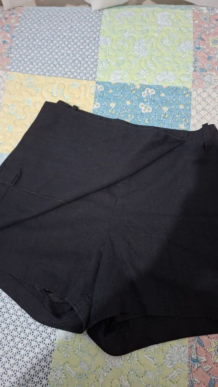 Short saia linho - Foto 2