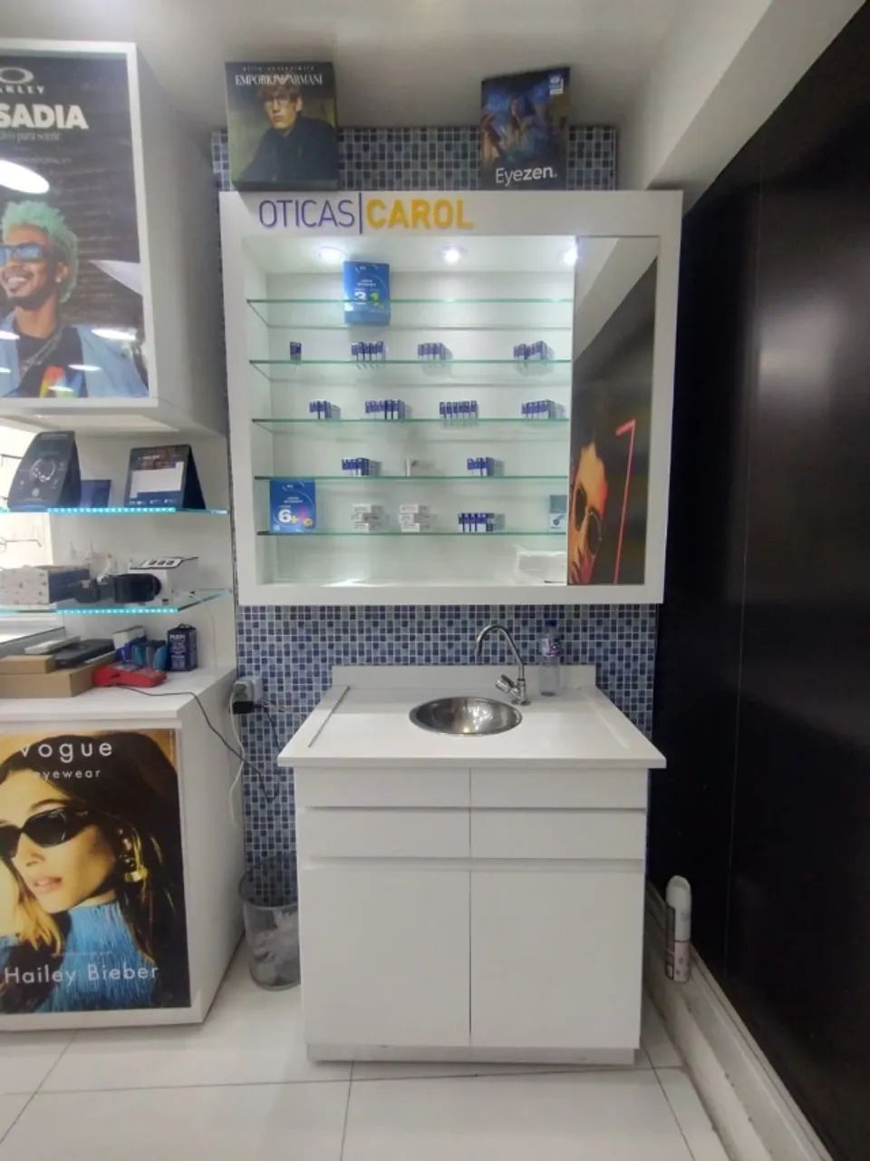 MÓVEIS PARA ÓTICA - LOJA MONTADA - Foto 4