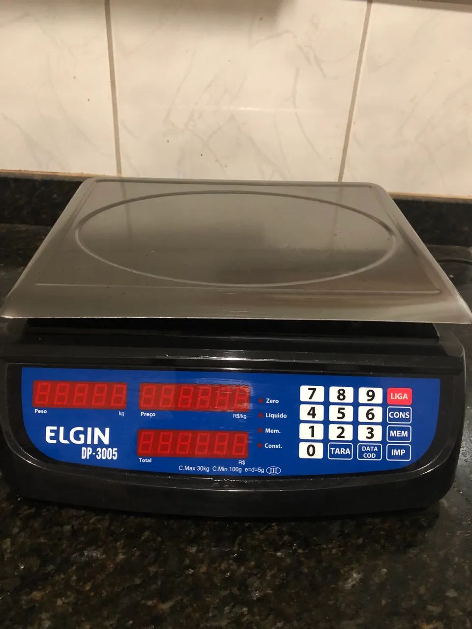Balança Comercial Digital Elgin DP 3005