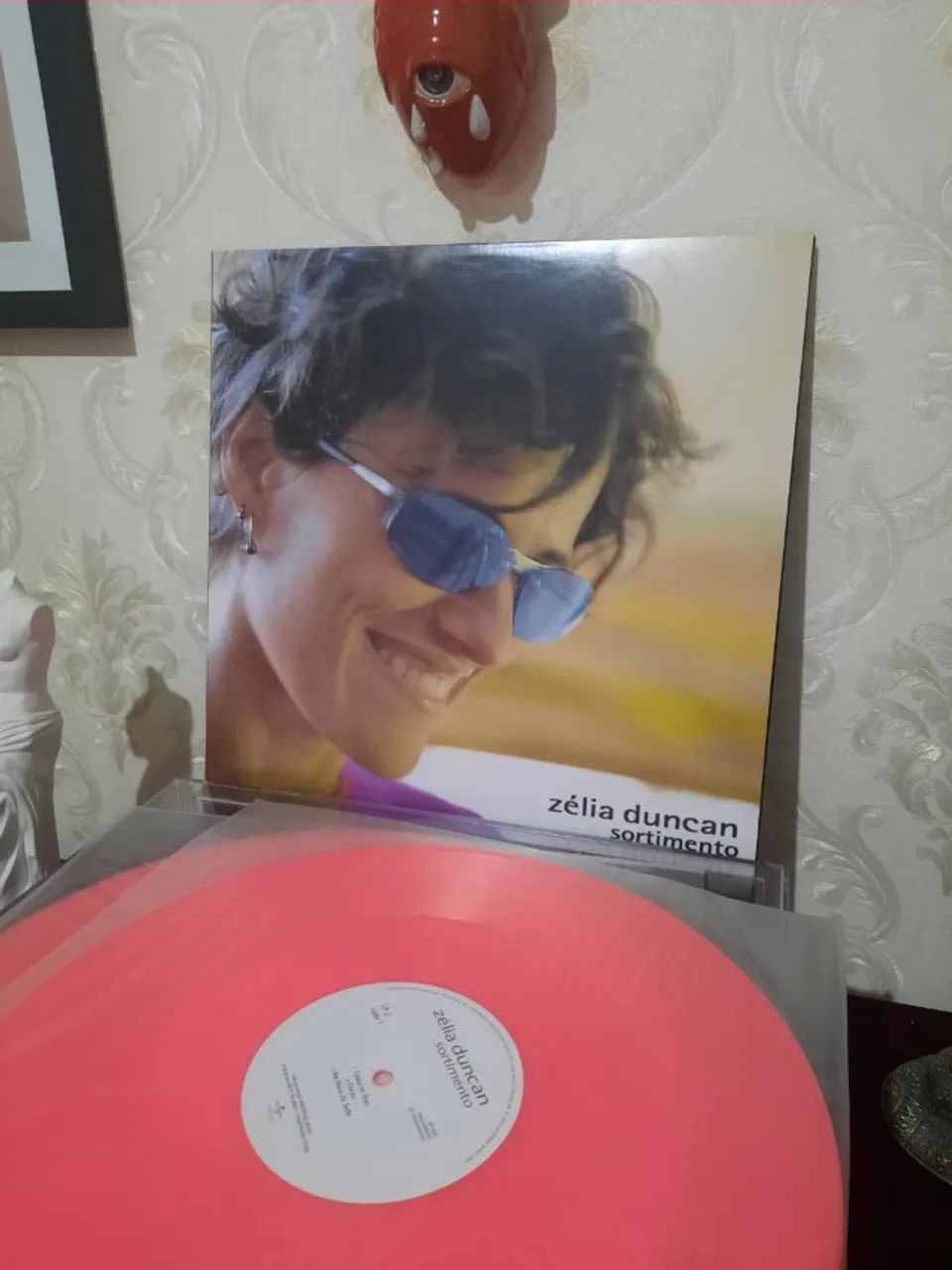 VINIL LP Zélia Duncan - Sortimento (disco duplo rosa)