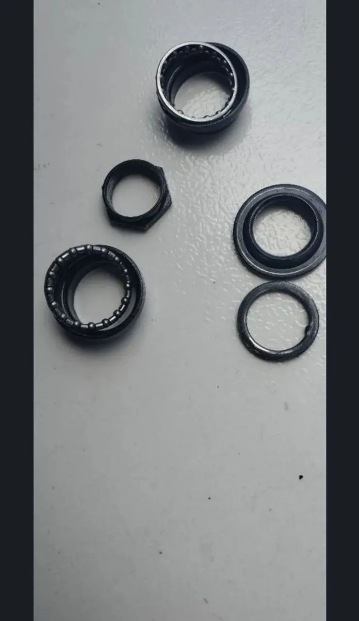 Conjunto com suporte mesa e guidão e garfo  - Foto 5