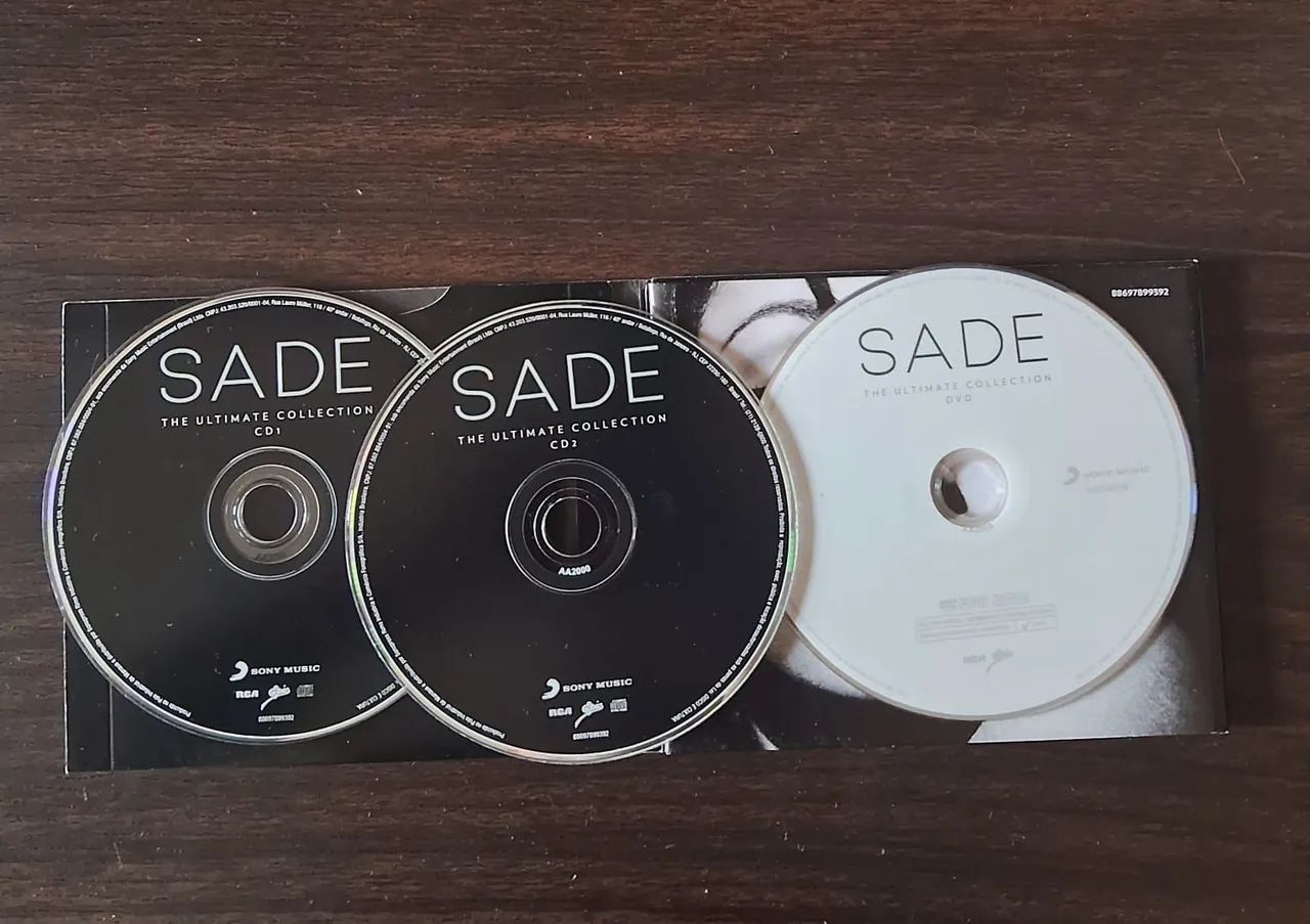 CD duplo mais DVD Sade The ultimate collection - CDs, DVDs etc CD duplo mais DVD Sade The ultimate collection - CDs, DVDs etc