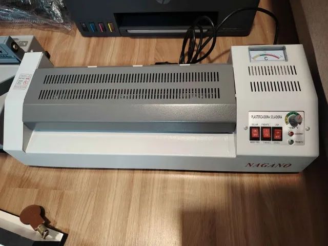 Laminadora plastificadora seladora Nagano A3 A4 A5 A6
