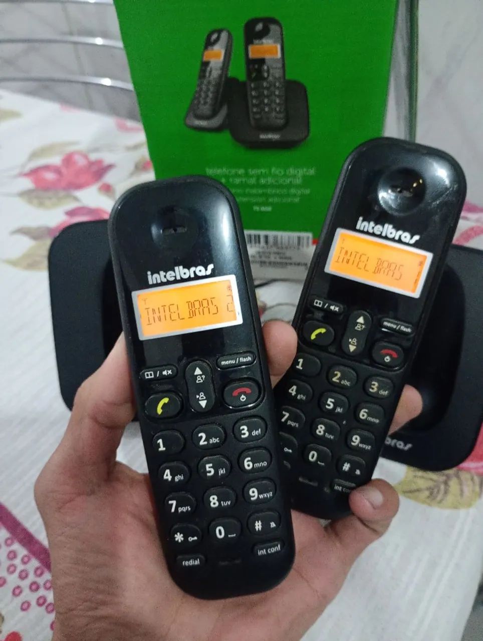 Telefone sem fio Intelbras + ramal adicional  - Foto 2