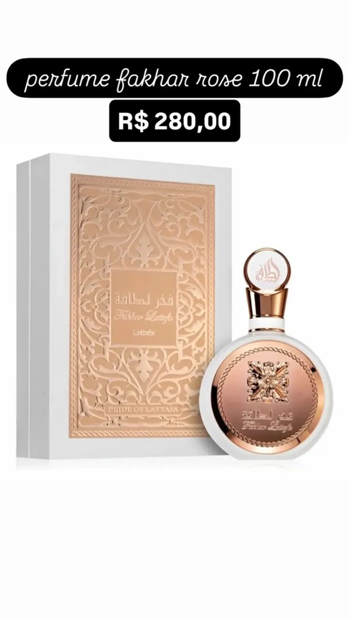 Perfume fakhar rose 100 ml 
