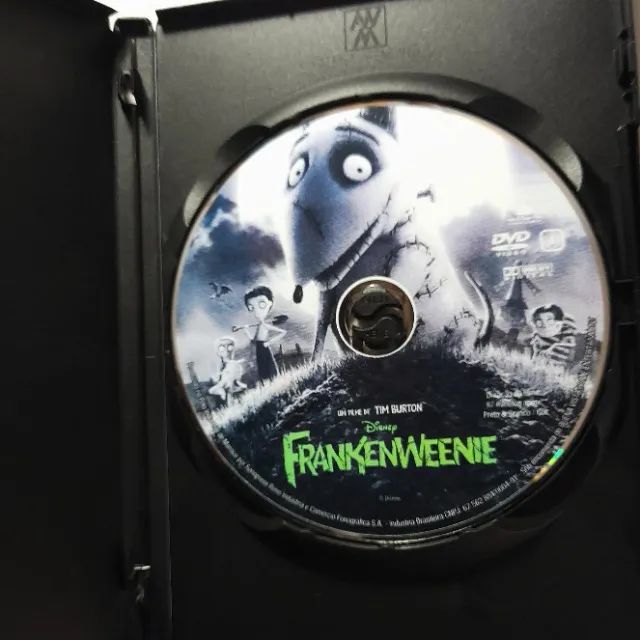 Dvd Frankenweenie, Disney, Tim Burton. Seminovo. - Foto 2