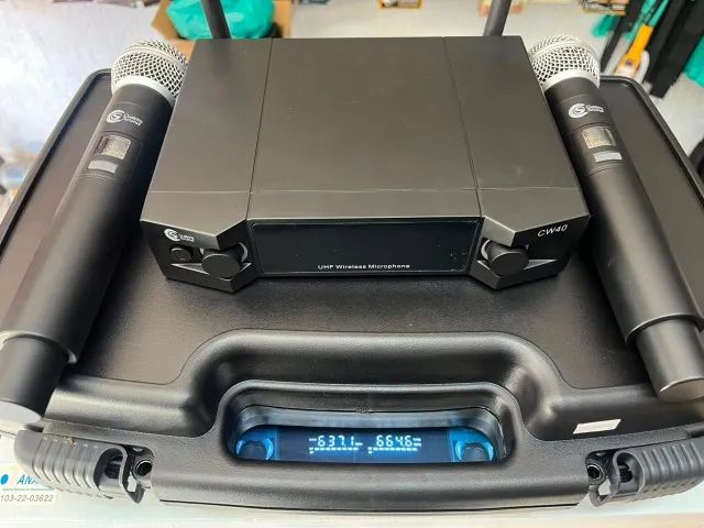 Microfone Sem Fio Custom Sound - Foto 3