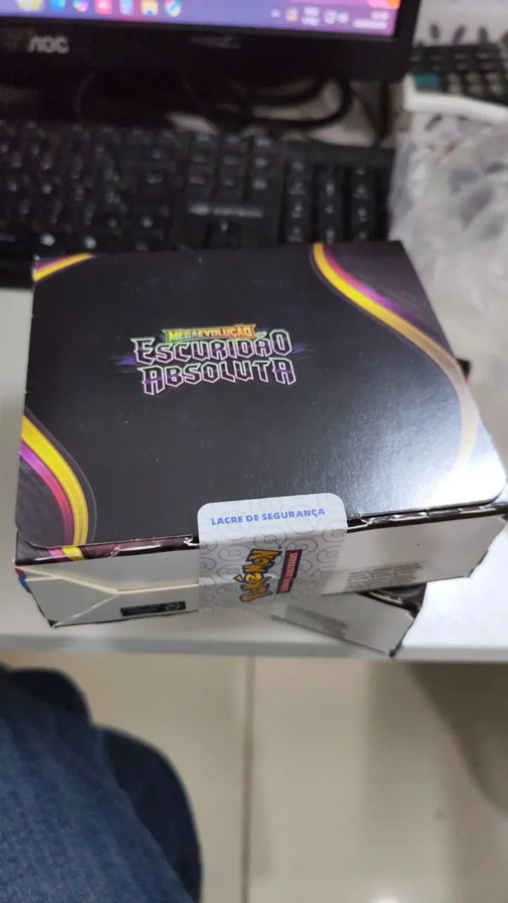 pokemon booster box escuridão absoluta