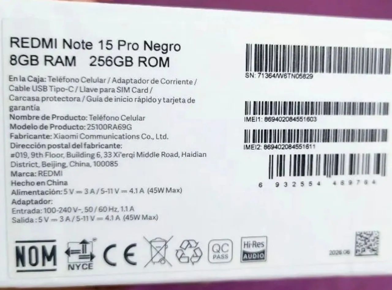Redimi note 15 pro  - Foto 4