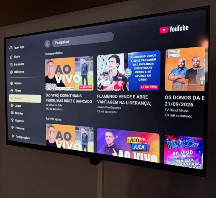 TV 32 - POLEGADAS SMARTV ANDROID <br>*700,00* - Foto 3