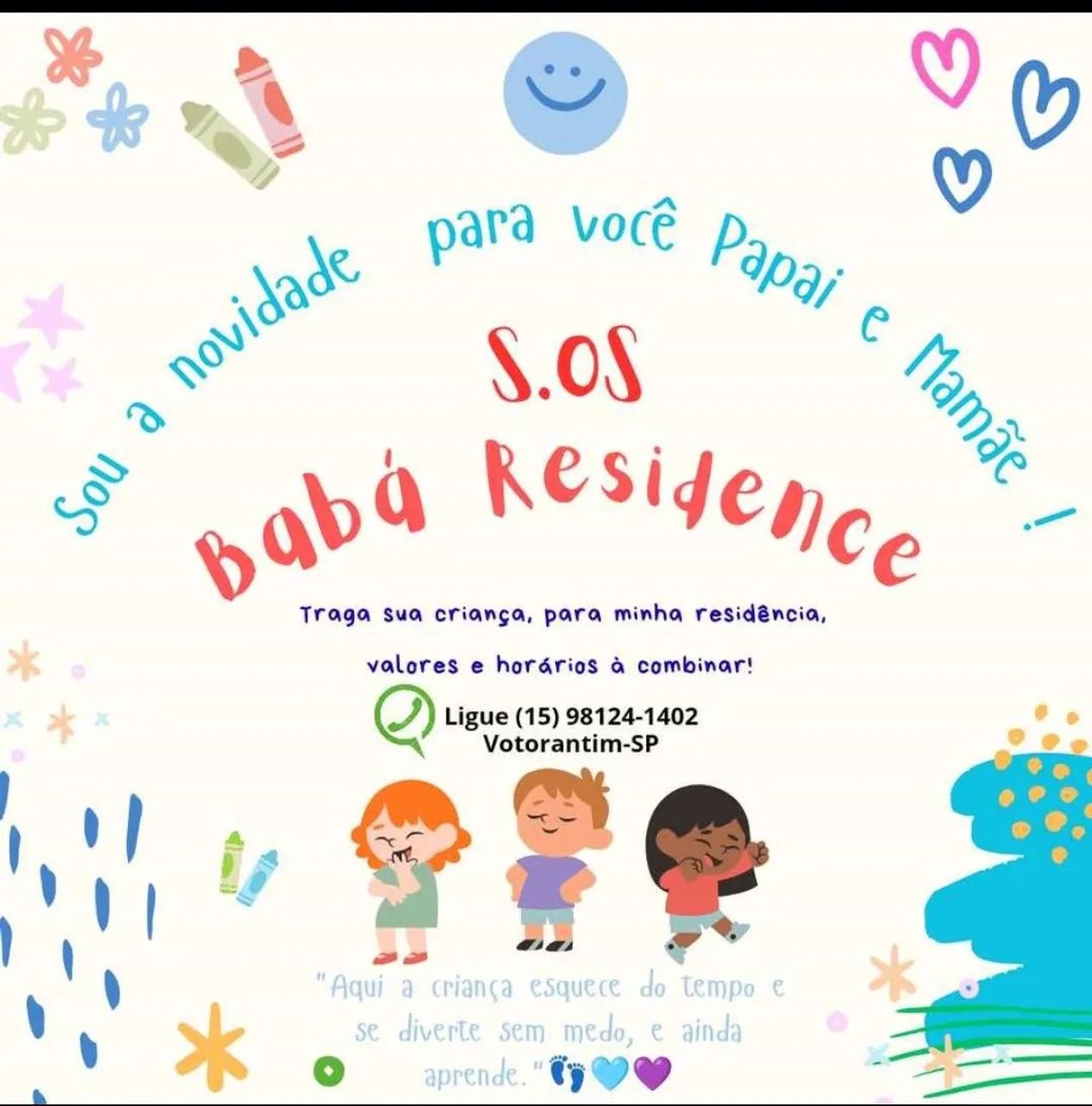 S.O.S Babá Residence (Creche Residencial)