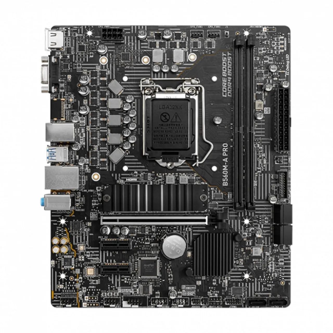 (APENAS PLACA-MÃE) MSI B560M-A PRO, Intel LGA 1200, mATX, 2 Slots DDR4 - Foto 2