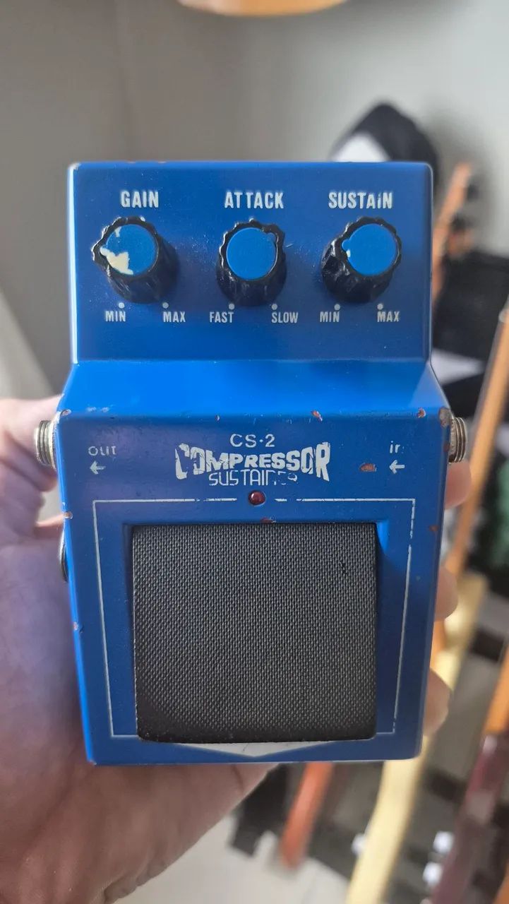 Marca Chorus CS-2 Compressor Sustainer Anos 90 - Foto 4
