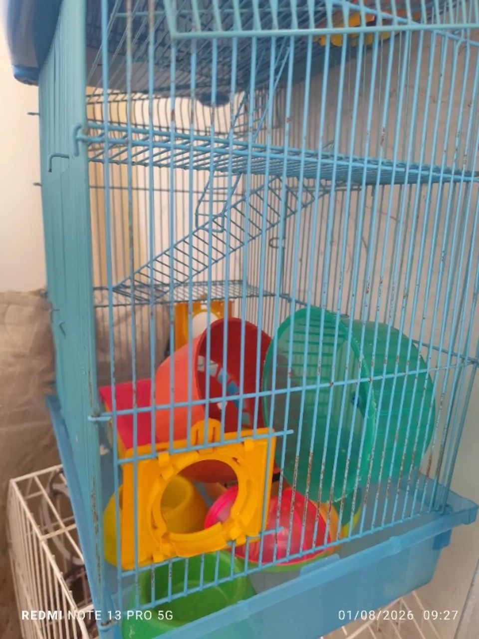 Gaiola calopsita e de hamster  - Foto 3