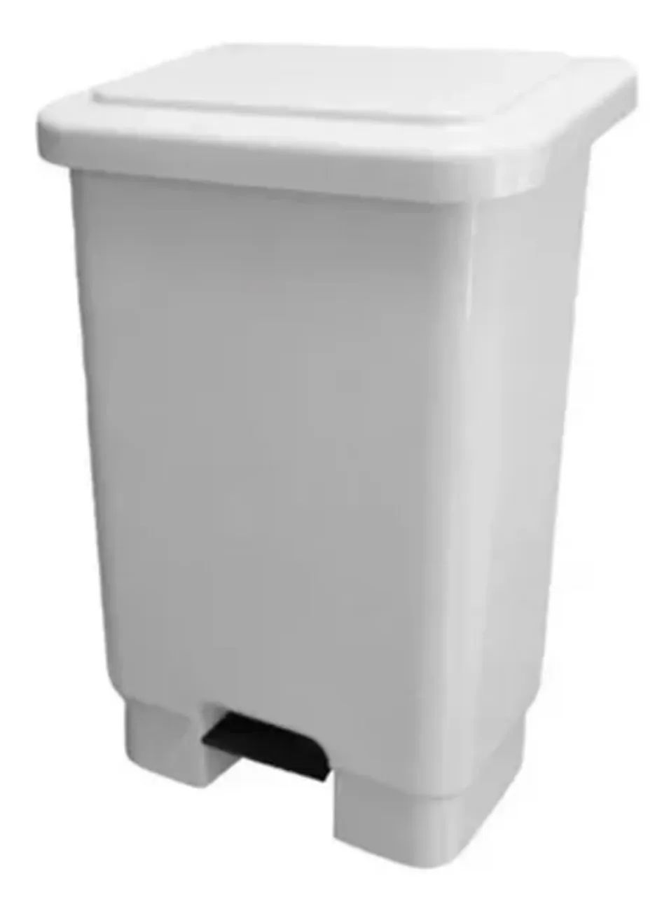 Lixeira Branca 100L com Pedal