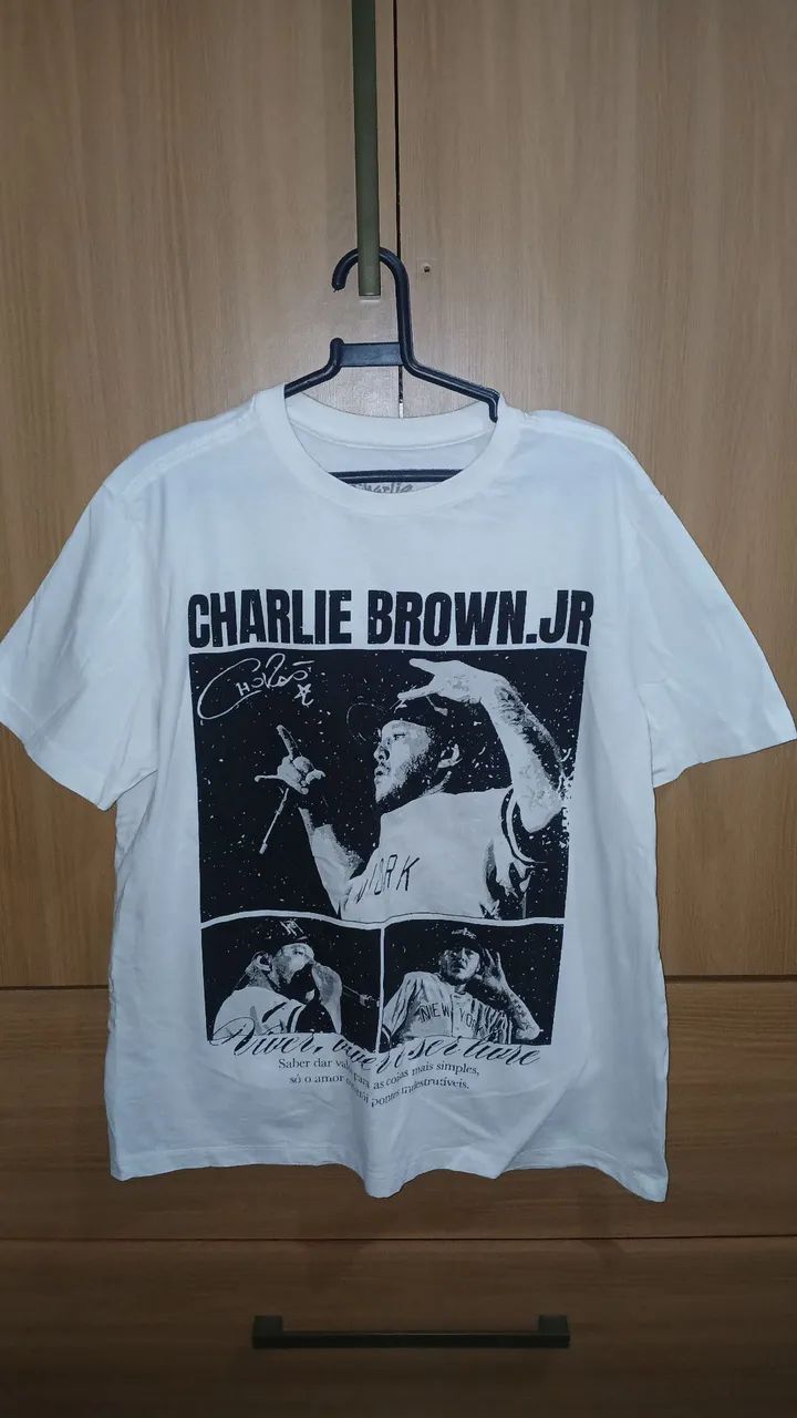 Camisa Charlie Brown Jr - tam. M - Renner - Foto 2