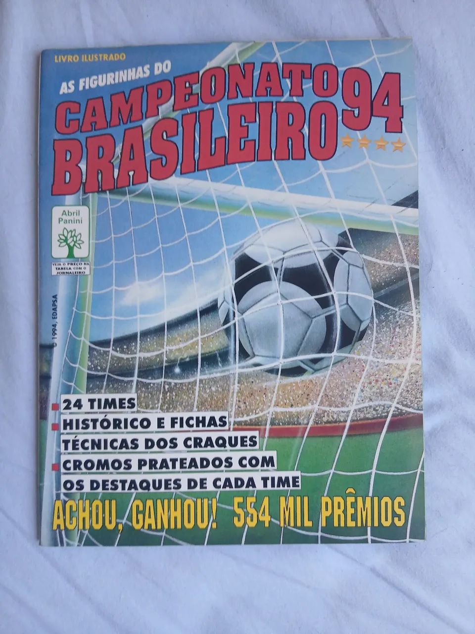 Álbum Campeonato Brasileiro de1994(completo)