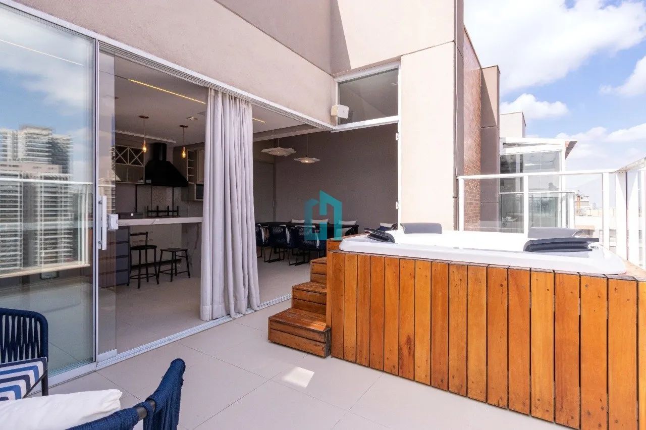 Cobertura duplex no Brooklin - 2 dormitórios e área privativa exclusiva