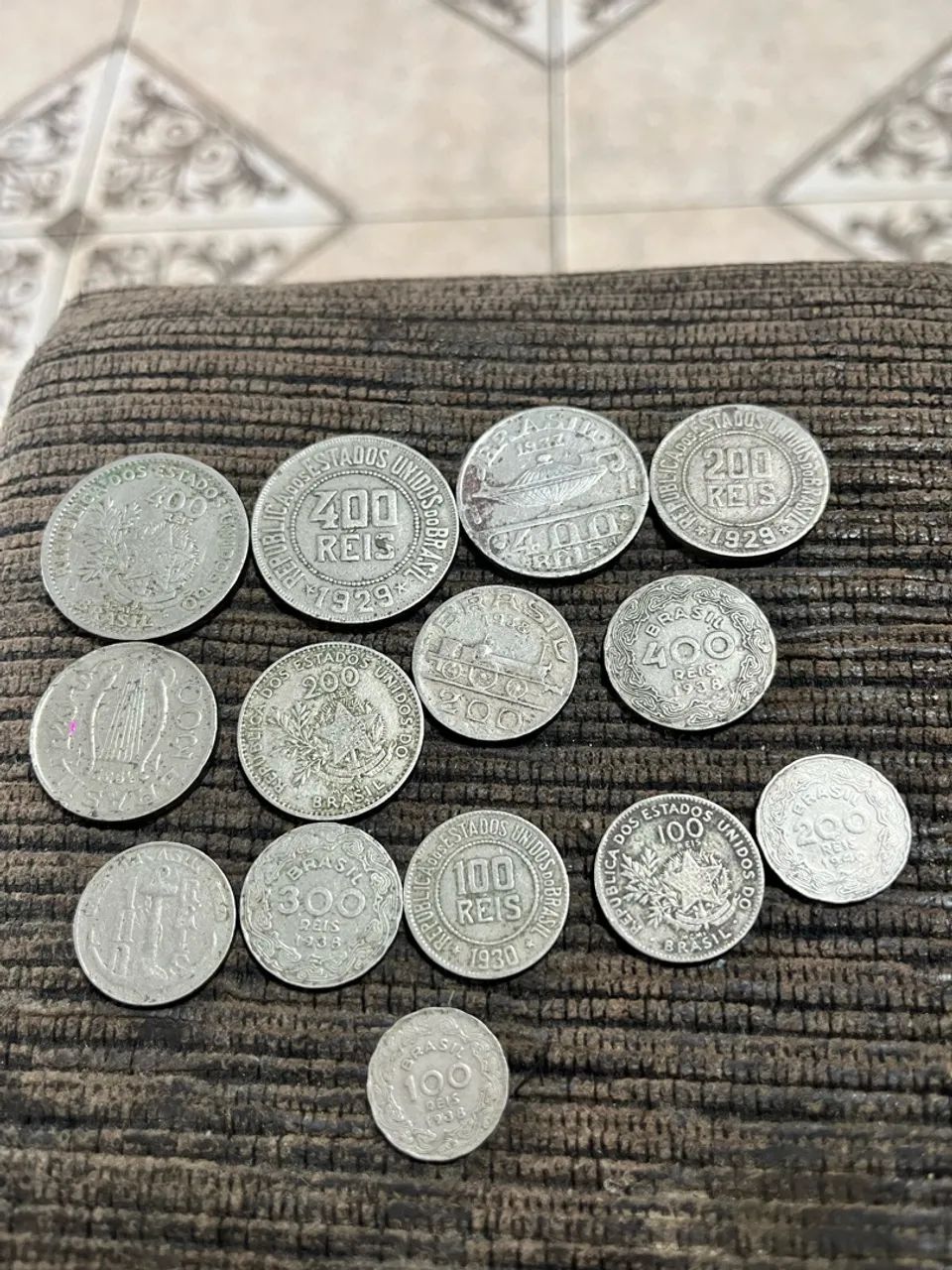Moedas antigas Reis