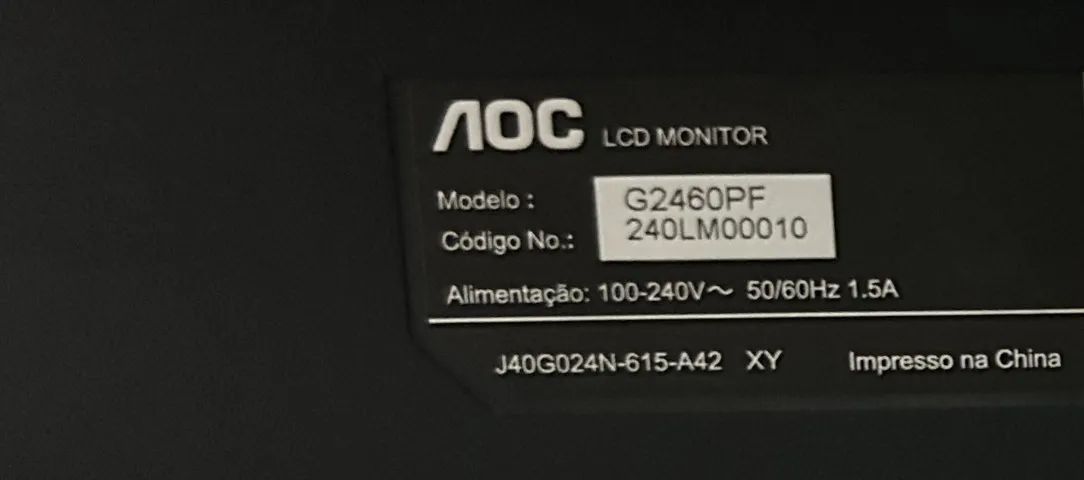 MONITOR GAMER 144HZ - Full HD - AOC - Foto 5