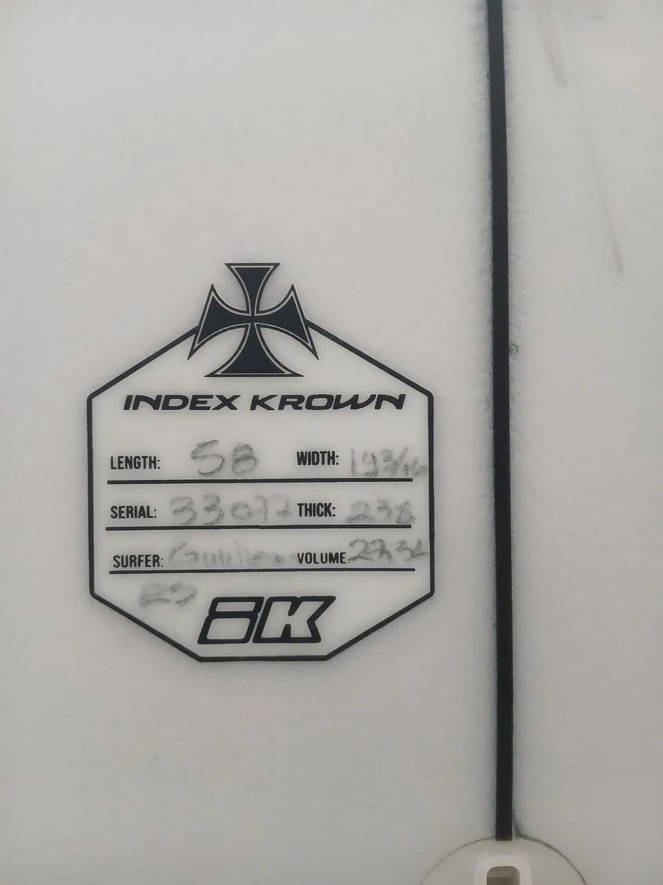 Prancha Index krown 5'8 - Foto 5