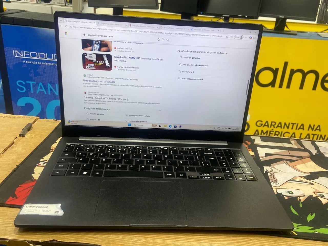 I5 décima segunda Samsung 