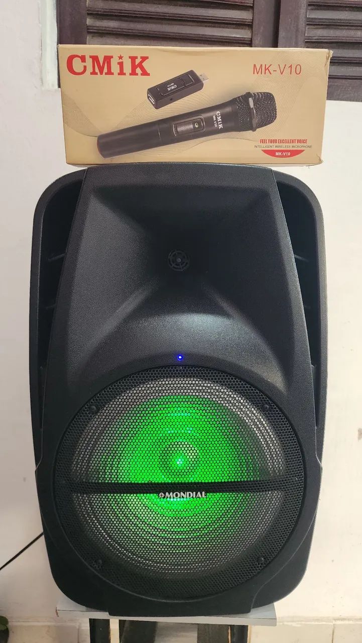 Caixa de som amplificada 