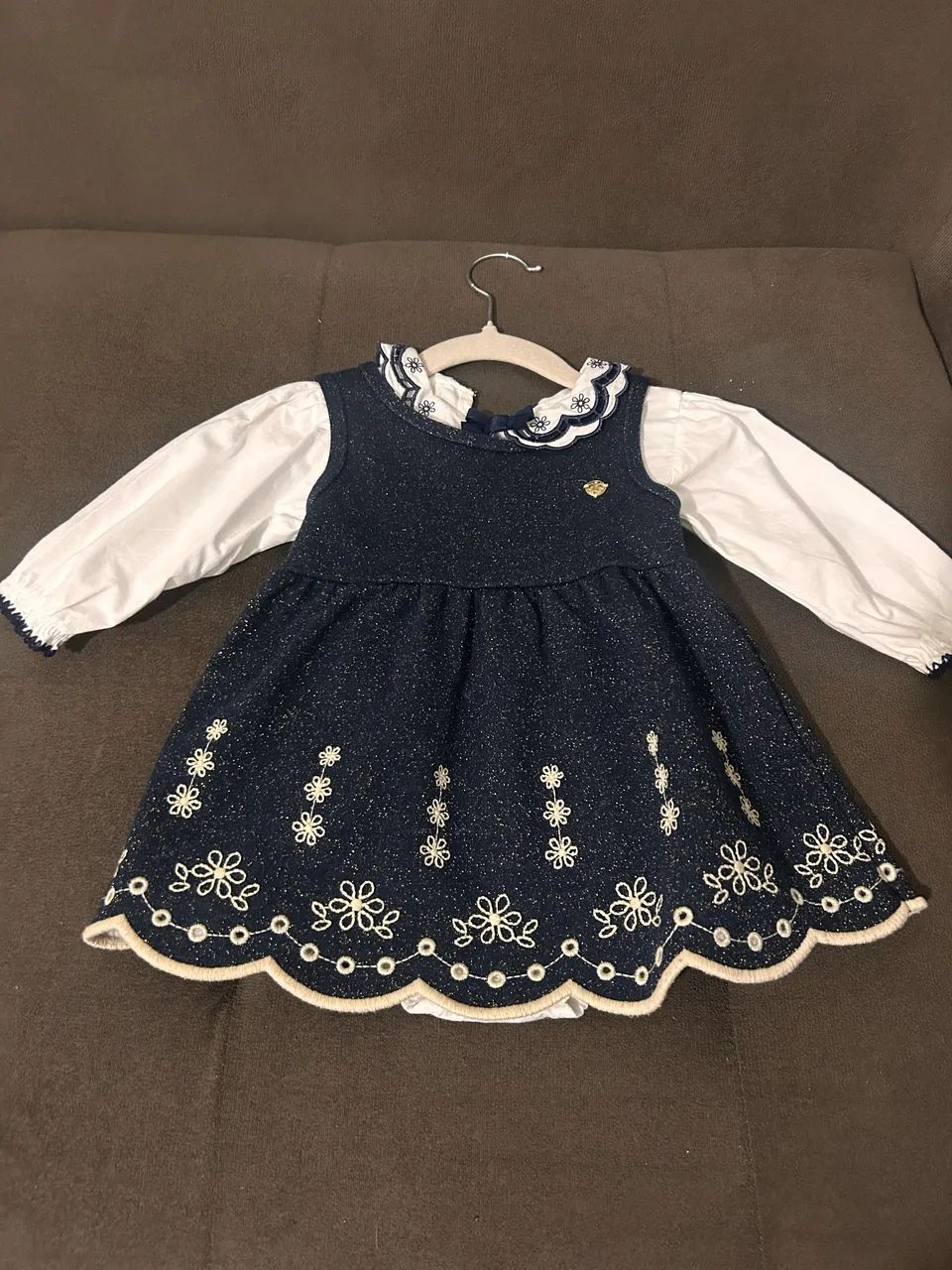 Conjunto de bebê menina marca Milon 