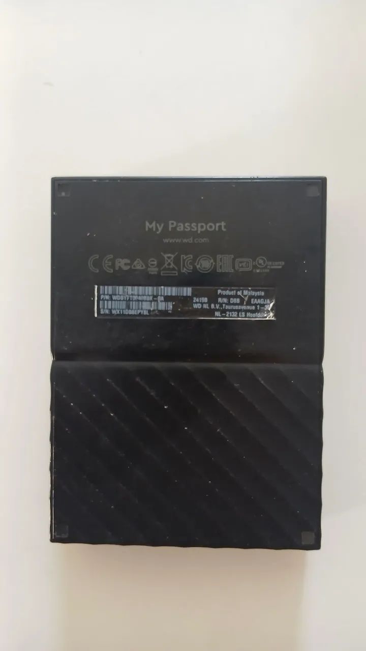HD externo My Passaporte 4tb