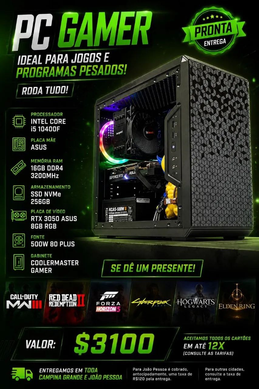 PC Gamer Top  de linha