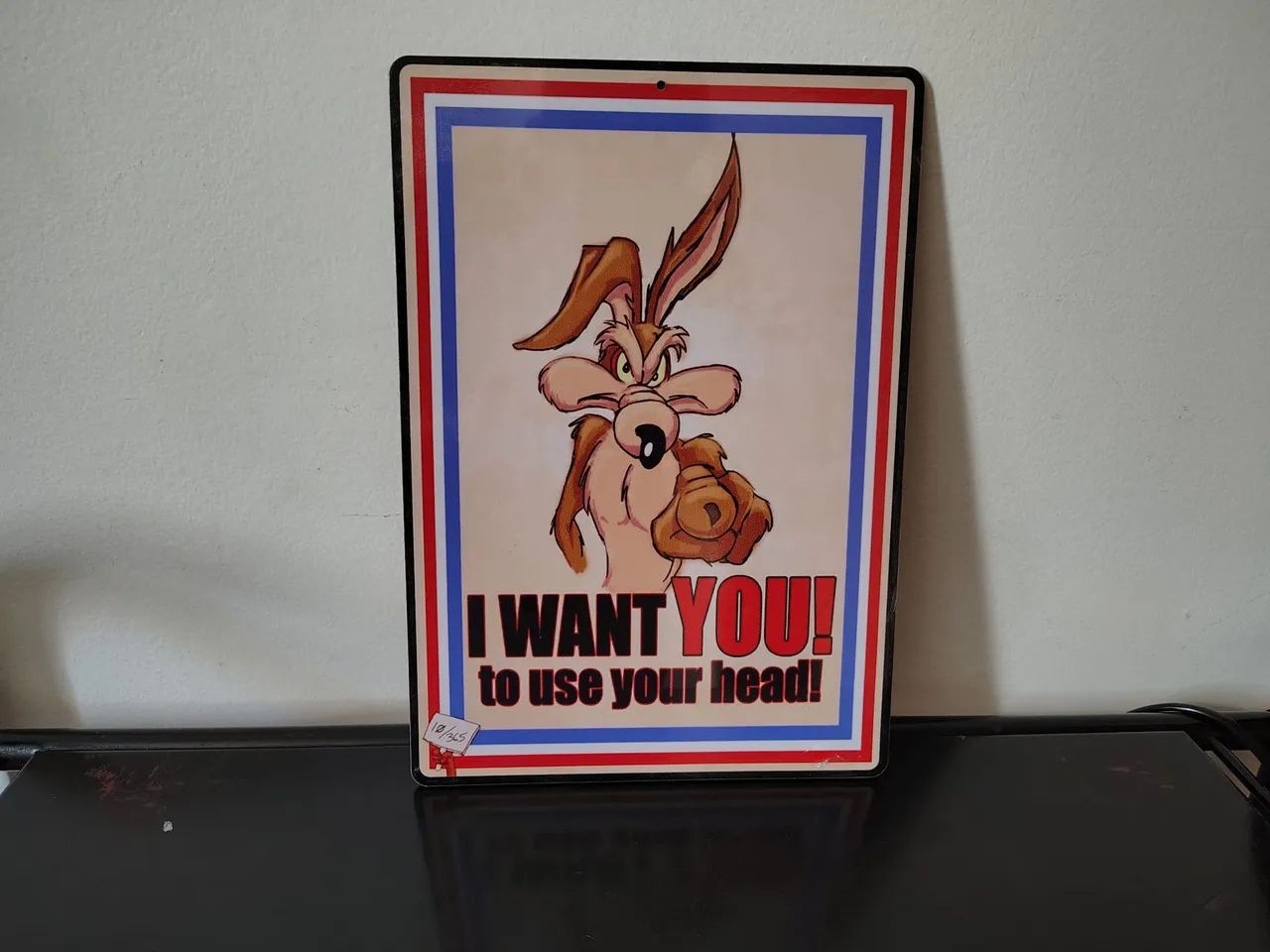 placa decorativa wile e. coyote - Foto 3