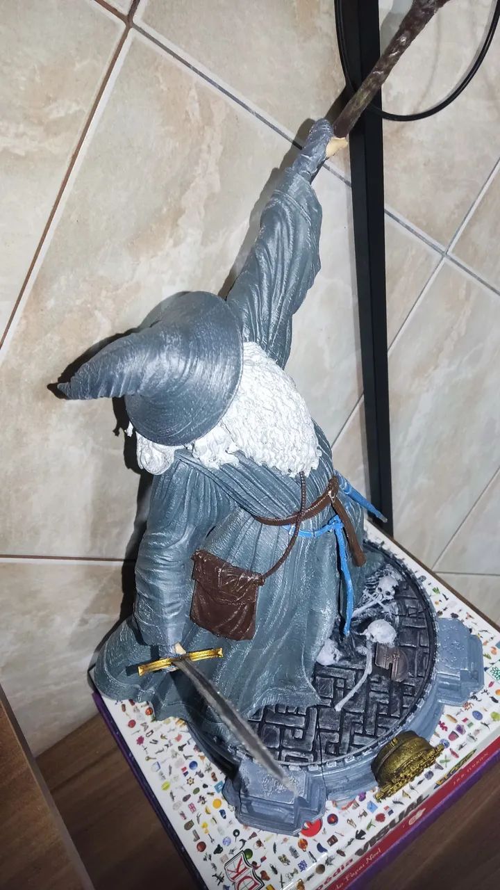 Gandalf Impressão 3D Gigante  - Foto 5