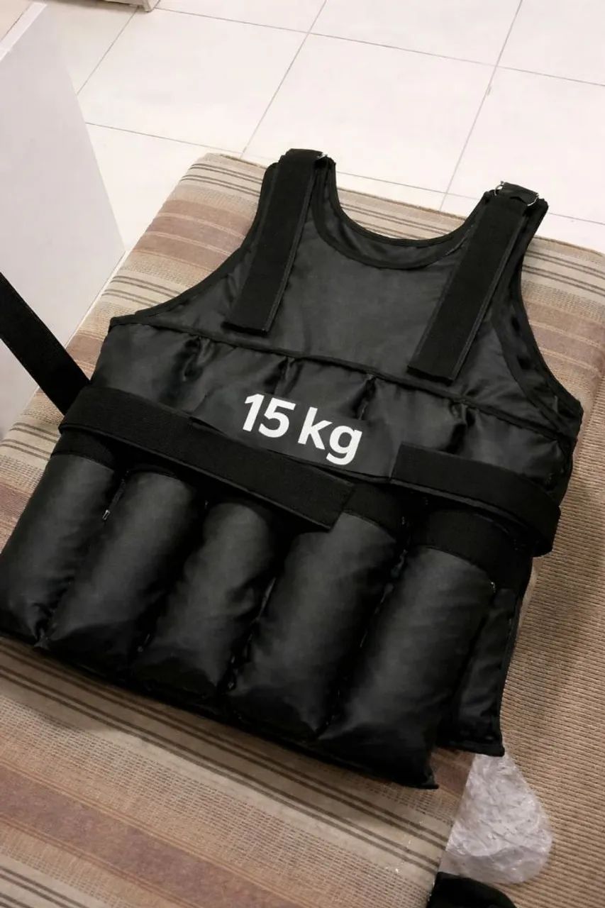  15 kg Colete exercícios 